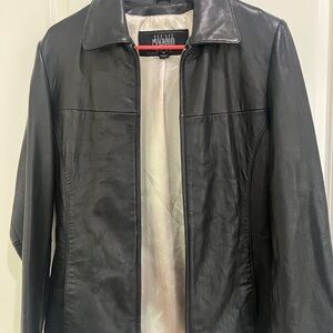 Wilsons Leather Black Jacket